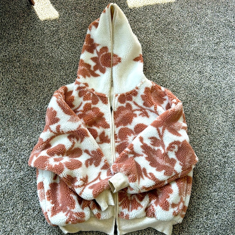 Free People XS Floral Jacket